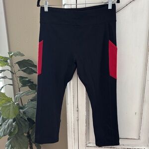 NWT L.A.M. Lifestyle and Movement Core Control High Waist Pocket 7/8 Capri sz XL